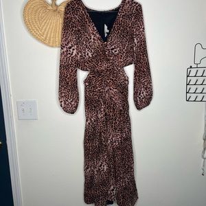 Anthropologie Long Sleeve Maxi Dress NWT